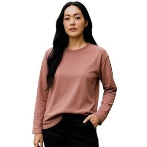 Madewell bubblegum pink Streetwear fairy grunge cabin Beachy sweatshirt sz S